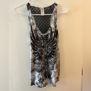Medium new affliction tank top